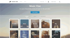 Desktop Screenshot of musicvine.net